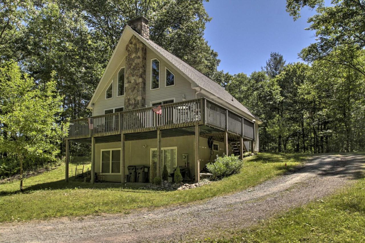 Spacious Home With Deck, Grill And Delaware River View Callicoon Exterior photo